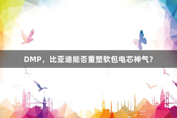 DMP，比亚迪能否重塑软包电芯神气？